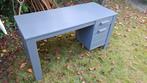 Bureau antraciet 140x59x74cm, Ophalen of Verzenden, Gebruikt, Bureau