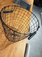 mand met handgrepen metaal, Ophalen, Overige materialen, Mand, Rond