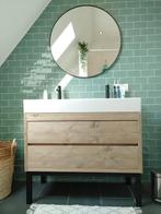Badmeubel Steigerhout, industrieel (TIP!), Nieuw, Minder dan 100 cm, Wasbak of Wastafel, 25 tot 50 cm