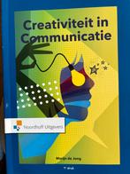 Creativiteit in Communicatie - Marijn de Jong, Ophalen of Verzenden, Alpha, Zo goed als nieuw, HBO