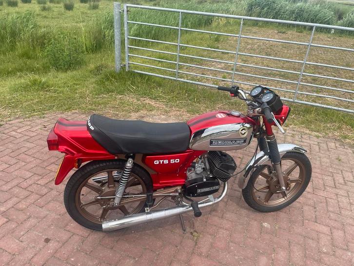 Zundapp GTS50 - Prachtige Klassieker!, Fietsen en Brommers, Brommers | Zundapp, Zo goed als nieuw, GTS50, Maximaal 45 km/u, Ophalen of Verzenden