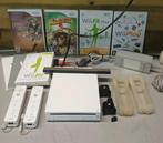 Nintendo wii + 2 controllers + 5 games, Spelcomputers en Games, Ophalen of Verzenden, Gebruikt, Met 2 controllers, Met games