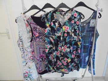 4 stuks blouses / tuniek maat XL beschikbaar voor biedingen