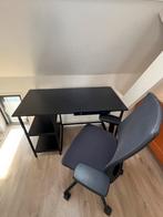 Tafel + stoel (Desk + chair), Huis en Inrichting, Bureaus, Ophalen, Zo goed als nieuw