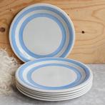 John Tams set van 6 platte borden dinerborden, Keramiek, Ophalen of Verzenden, Zo goed als nieuw, Overige stijlen
