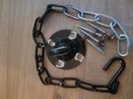 Hangstoel ophanghaak met ketting - draaibaar, Ophalen, Gebruikt, Eenpersoons, Binnen