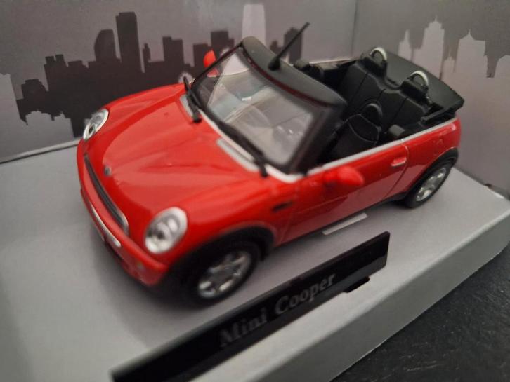 Mini Cooper Cabriolet 2005 Schaal 1:43, Hobby en Vrije tijd, Modelauto's | 1:43, Nieuw, Auto, Overige merken, Ophalen of Verzenden