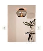 Lucide JUDI Plafonnière - rookglas, Ophalen, Zo goed als nieuw, Glas