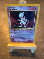 Mewtwo holo 10/102 Pokemon Base Set NL, Ophalen of Verzenden, Zo goed als nieuw