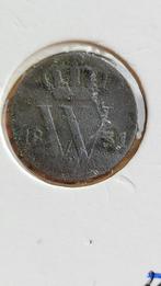 1/2 cent 1831 (halve cent), Postzegels en Munten, Munten | Nederland, Ophalen of Verzenden, Koning Willem I, Overige waardes, Losse munt