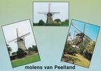 3 Molens Peelland-1990 -  Liessel-Vlierden en Deurne, Verzamelen, Ansichtkaarten | Nederland, Ongelopen, Noord-Brabant, Verzenden