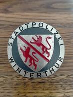 Zwitserland pet embleem Stadt Polizei winterthur, Verzenden, Overige soorten, Overige gebieden, Embleem of Badge