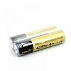 BORUIT 4000mAh 18650 Oplaadbaar Li-ion Battery (2 stuks), Nieuw, Oplaadbaar, Verzenden