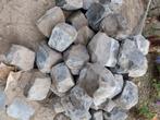 Kinderkoppen basalt, Tuin en Terras, Tegels en Klinkers, Ophalen, Gebruikt, Klinkers, Natuursteen
