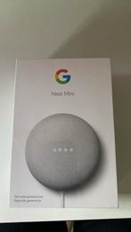 Nest Mini Google 2de generatie wit nieuw, Audio, Tv en Foto, Mediaspelers, Verzenden, Nieuw, Zonder harde schijf