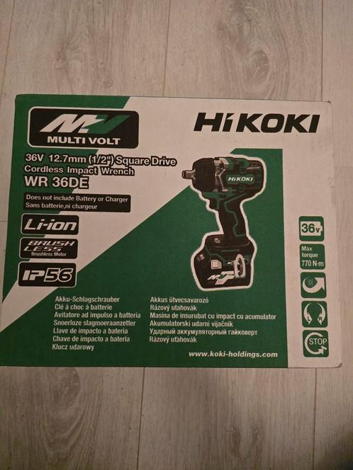 Hikoki accu slagmoersleutel body WR-36DE, Auto diversen, Autogereedschap, Nieuw, Ophalen of Verzenden