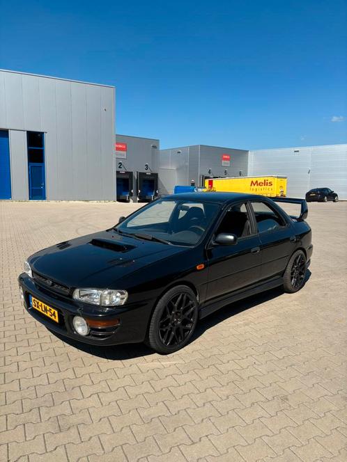 Subaru Impreza 2.0 GT Turbo AWD 1998 Zwart, Auto's, Subaru, Particulier, Impreza, Benzine, Sedan, Handgeschakeld, Origineel Nederlands