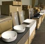 ca 250 fabrieksnieuwe badmeubels, div maten en kleuren, Doe-het-zelf en Verbouw, Sanitair, Ophalen, RLS GRONINGEN, Overige typen