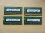 4x Samsung 1GB PC3-10600 DDR3-1333MHz non-ECC Unbuffered CL9, Computers en Software, RAM geheugen, 1 GB of minder, 1333 MHz, DDR3