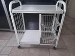 keukentrolley serveerwagen dienblad bijzettafel opbergkast, Ophalen of Verzenden, Zo goed als nieuw, 25 tot 50 cm, Minder dan 100 cm