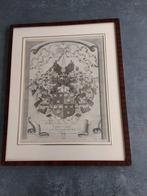 18e eeuws Familiewapen Aemilius Cool  oud burgemeester Gouda, Ophalen of Verzenden