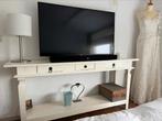 Lange, robuuste side table, Huis en Inrichting, Ophalen, Gebruikt, 150 tot 200 cm, 25 tot 50 cm