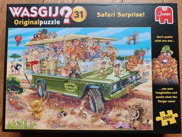 Wasgij Original 31 Safari Surprise 1000st compleet 