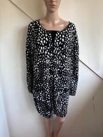 Oui Odile! open lang vest maat 46 zwart wit print, Kleding | Dames, Truien en Vesten, Zwart, Maat 46/48 (XL) of groter, Ophalen of Verzenden