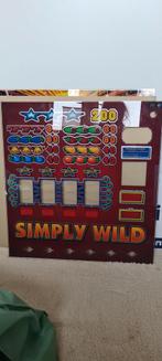 Simply wild front, Verzamelen, Automaten | Gokkasten en Fruitautomaten, Euro, Zo goed als nieuw, Ophalen