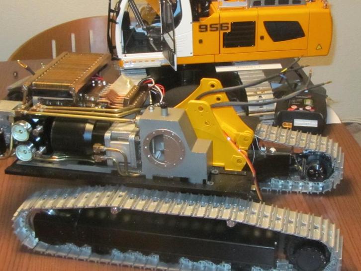 lesu liebherr 956 kit  1/14, Hobby en Vrije tijd, Modelbouw | Radiografisch | Auto's, Nieuw, Onderdeel, Schaal 1:14, Ophalen