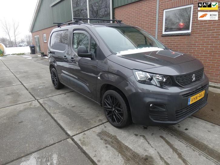 Peugeot Partner 1.5 BlueHDI Premium*3zits*navi leder*18 inch, Auto's, Bestelauto's, Bedrijf, Te koop, ABS, Airbags, Airconditioning