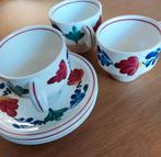 boerenbont stapelkopjes, Huis en Inrichting, Keuken | Servies, Ophalen of Verzenden, Zo goed als nieuw, Kop(pen) en/of Schotel(s)