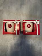 2 mokjes van Douwe Egberts, Huis en Inrichting, Ophalen, Zo goed als nieuw, Overige stijlen, Kop(pen) en/of Schotel(s)