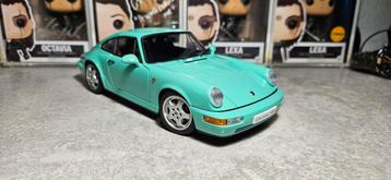 1:18 Porsche 911 964 carrera RS AutoArt 77892 beschikbaar voor biedingen