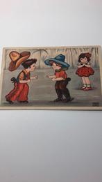Margret BORISS.Potje vechten?? Kinderkaart. 1933, Verzamelen, Verzenden