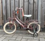 Volare transportfiets 16 inch pink Chrome met zijwieltjes, Ophalen, Gebruikt, 16 inch, Volare