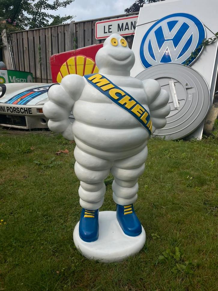 Bidendum Michelin man retro, Verzamelen, Automerken, Motoren en Formule 1, Zo goed als nieuw, Auto's, Ophalen of Verzenden