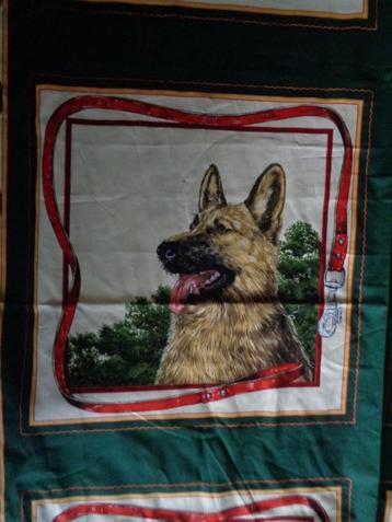 4 meter stof van lehmann en weber kings of dogs  beschikbaar voor biedingen