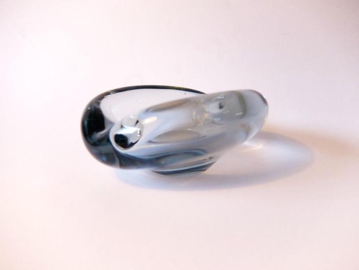 vintage asbak glas Holmegaard Zweeds design, Antiek en Kunst, Curiosa en Brocante, Ophalen of Verzenden