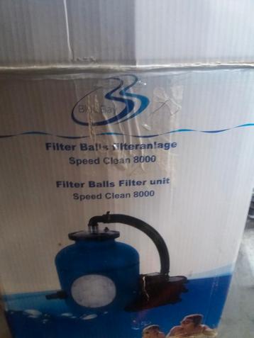 Blue bay -  filterpomp speedclean 8m3/uur beschikbaar voor biedingen