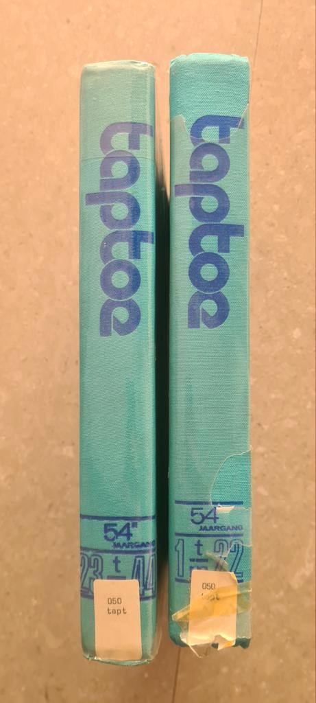 Taptoe Jaargang 54 (1972-1973) Ingebonden, Boeken, Tijdschriften en Kranten, Zo goed als nieuw, Overige typen, Ophalen of Verzenden