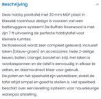 Buffalo pooltafel Rosewood 7ft kompleet met Spelmatrialen, Ophalen, Pooltafel, Stoffelen, Nieuw