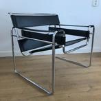 Knoll studio model Wassily B3 chair designer Marcel Breuer, Ophalen, Gebruikt, Leer, Nvt