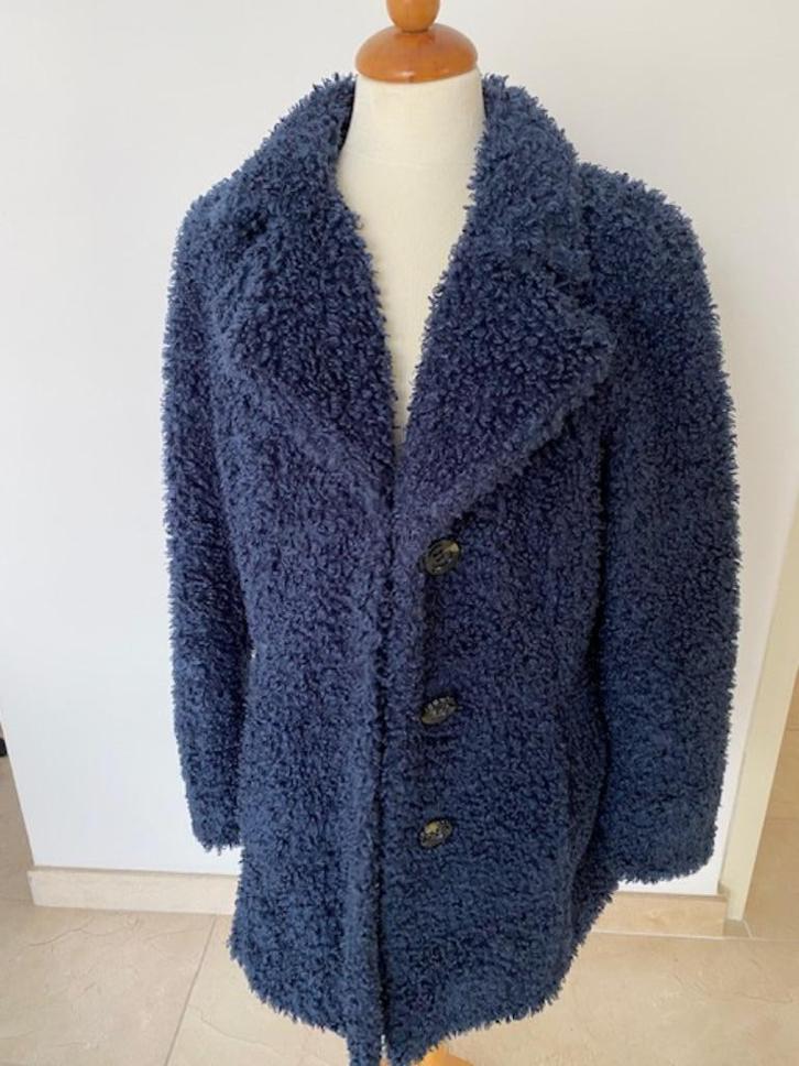 Teddy jas Beaumont Amsterdam (Nieuw), Kleding | Dames, Jassen | Winter, Nieuw, Maat 38/40 (M), Blauw, Ophalen of Verzenden