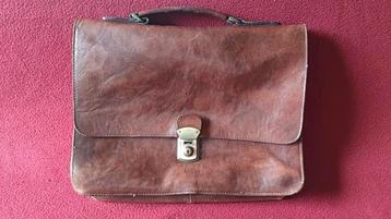 MyLady leren schooltas, laptoptas, aktetas - 38x28cm beschikbaar voor biedingen