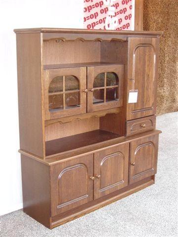 Kast donker eiken - wandmeubel - NIEUW- opruiming, Huis en Inrichting, Kasten | Wandmeubels, Nieuw, 150 tot 200 cm, Minder dan 150 cm