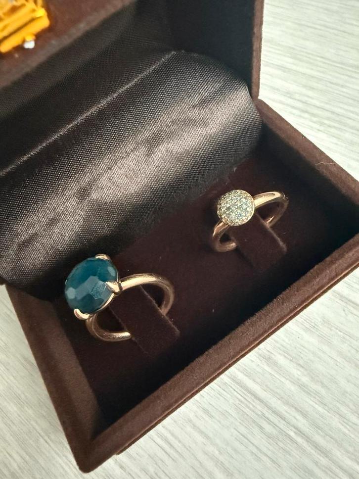 Prachtige gouden damesringen – elegant & tijdloos, Sieraden, Tassen en Uiterlijk, Ringen, Zo goed als nieuw, Dame of Heer, Goud