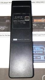 SuperTech CD Speler player Remote Control Afstandbediening, Ophalen of Verzenden, Zo goed als nieuw, Origineel