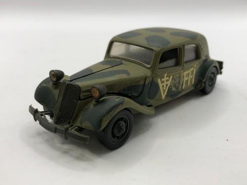 Solido 32 Citroen 15 Six 1939 FFI zeldzaam -GOED- M18, Hobby en Vrije tijd, Modelauto's | 1:43, Gebruikt, Auto, Solido, Ophalen of Verzenden