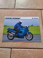 Suzuki GSX 750 F brochure folder 1992, Suzuki